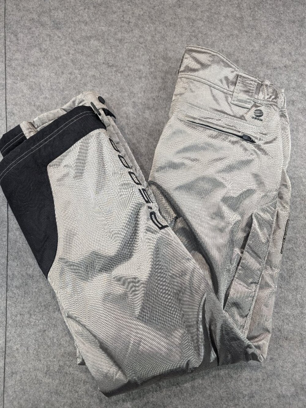 Adidas x Porsche Design Sport Snowboard / Ski Winter Pants Metallic P5000 Large